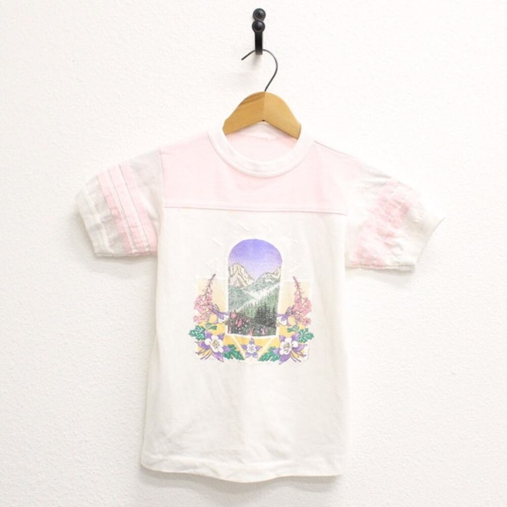 Vintage Kids Alaska T Shirt XS